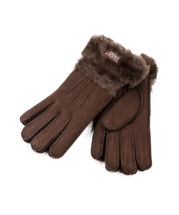 UGG Double Cuff Sheepskin Gloves