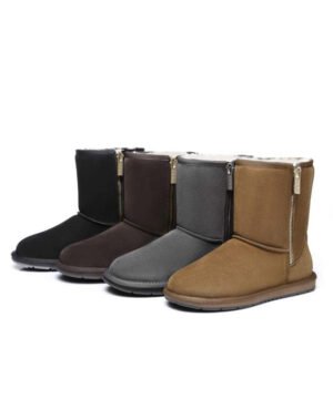Women's Short Classic Zip UGG Boots