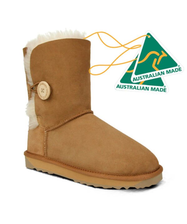 Australian Made Short Button UGG Boots - Image 7