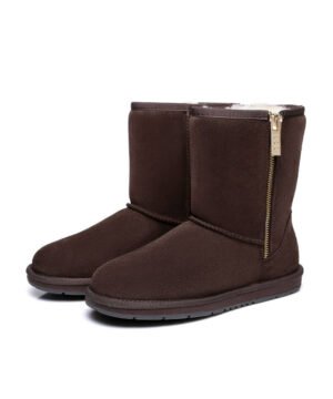 Men's Short Classic Zip UGG Boots