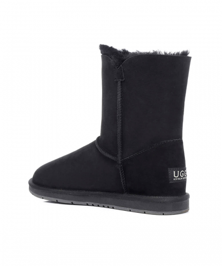 Women's Short Classic Button UGG Boots - Image 14