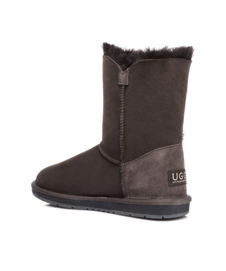 Women's Short Classic Button UGG Boots - Image 26