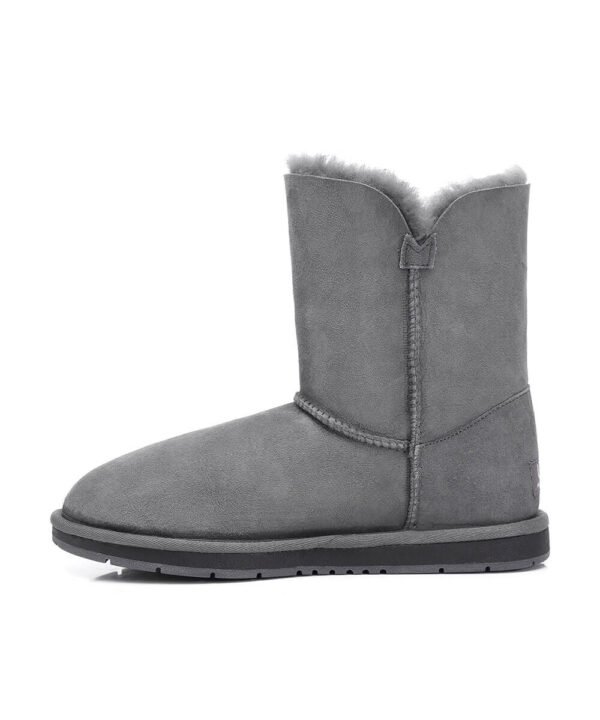 Women's Short Classic Button UGG Boots - Image 10