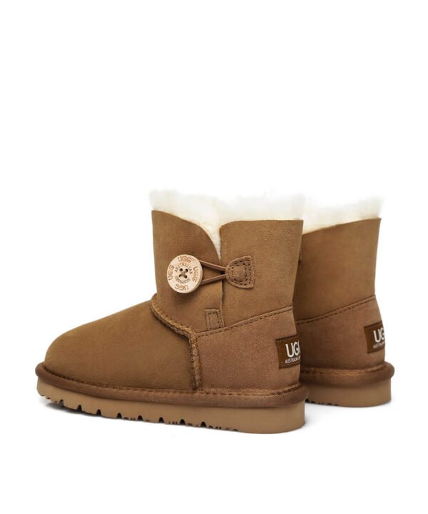 Kids UGG Mini Classic Button Boots - Image 13