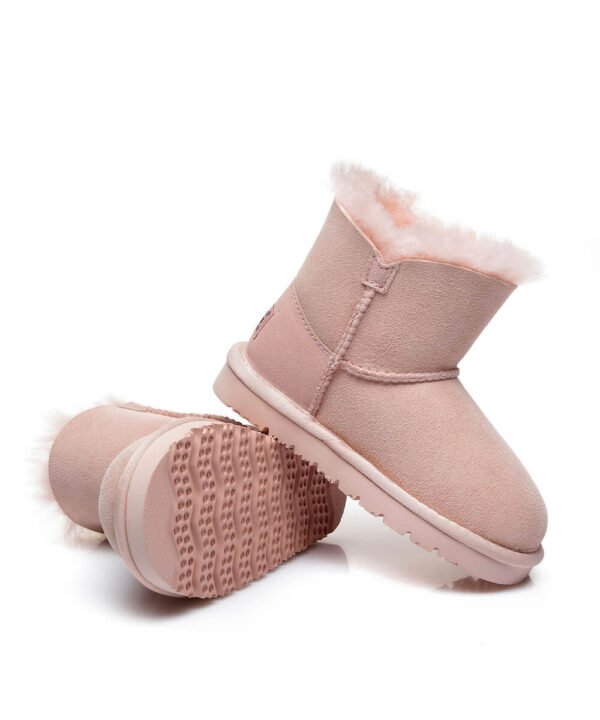 Kids UGG Mini Classic Button Boots - Image 9