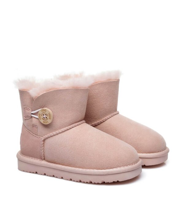 Kids UGG Mini Classic Button Boots - Image 3