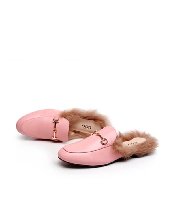 UGG Lucia Ladies Raccoon Slippers - Image 6