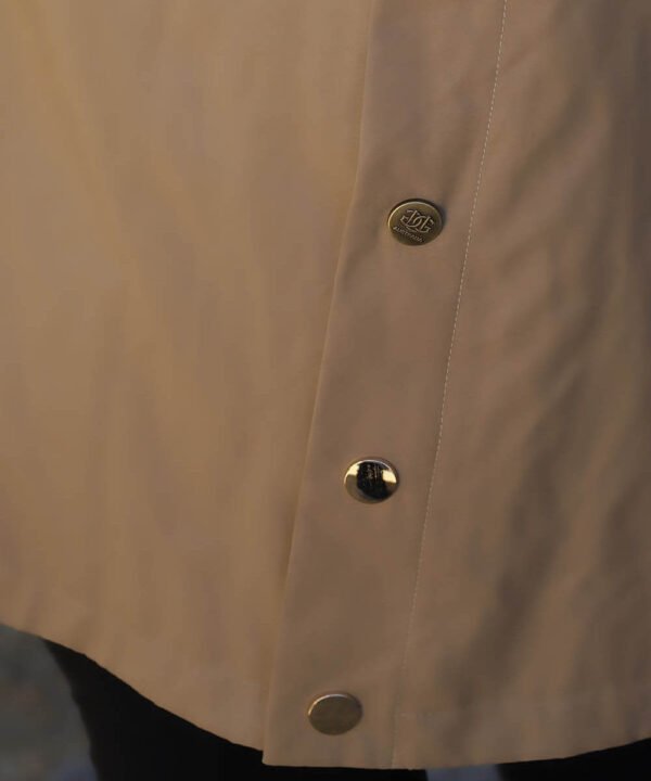 GUG Khaki Long Fur Parka Jacket - Image 10