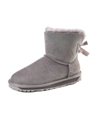 Grey Classic Mini Bailey Bow UGG Boots