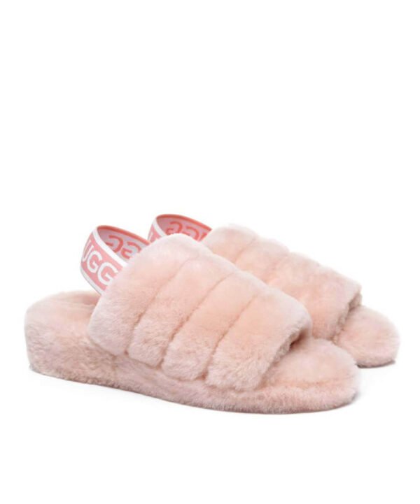 Women's Puffy Snugg UGG Slides - Image 4