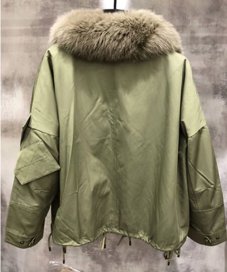 GUG Fur Fox Fur Parka Jacket
