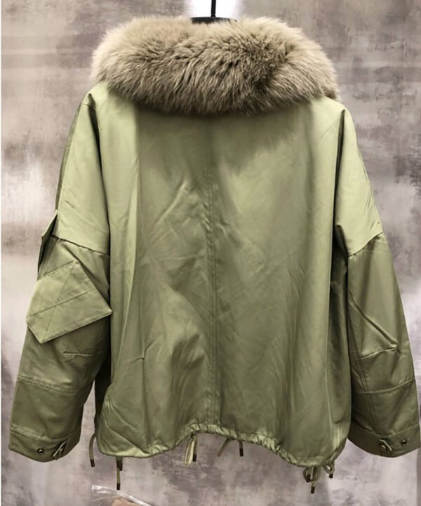 GUG Fur Fox Fur Parka Jacket - Image 2