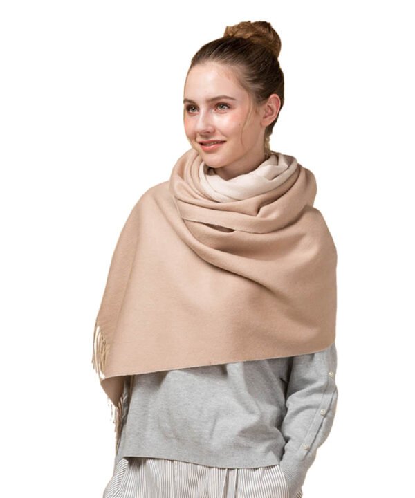 Mitchell-Y Reversible 100% Lamb Wool Shawls - Image 6