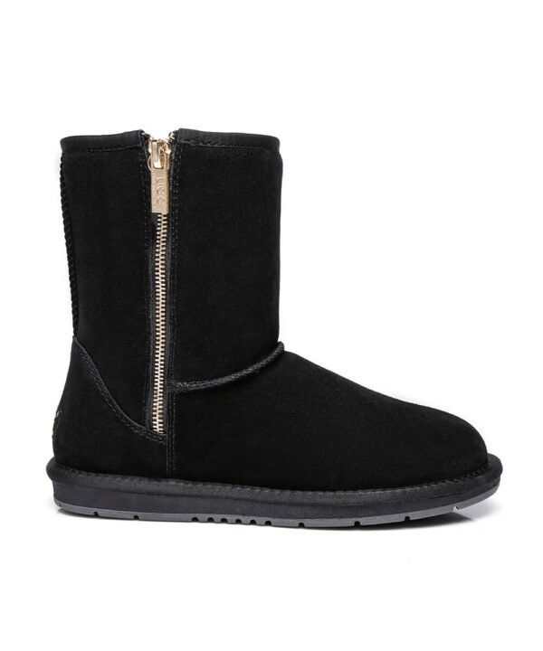 Women's Short Classic Zip UGG Boots - Image 6