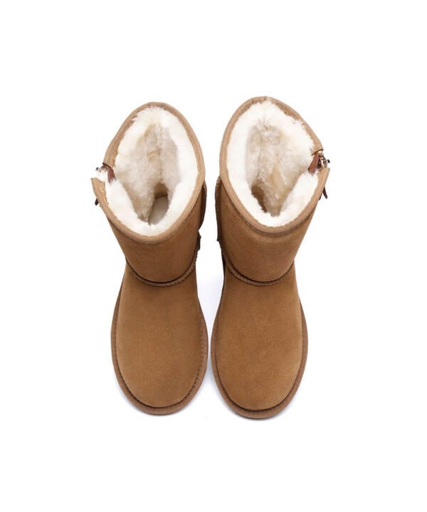 Women's Short Classic Zip UGG Boots - Image 7