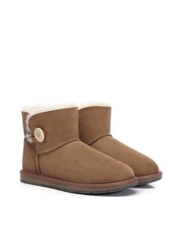 Men's Mini Button UGG Boots - Image 4