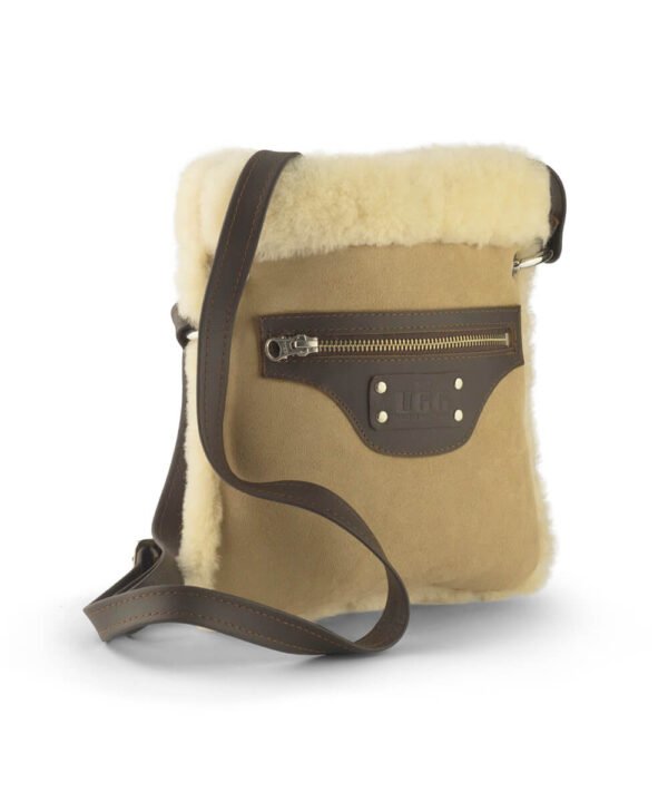 UGG Ziptop Shoulder Sheepskin Bag - Image 14