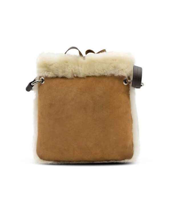 UGG Ziptop Shoulder Sheepskin Bag - Image 6