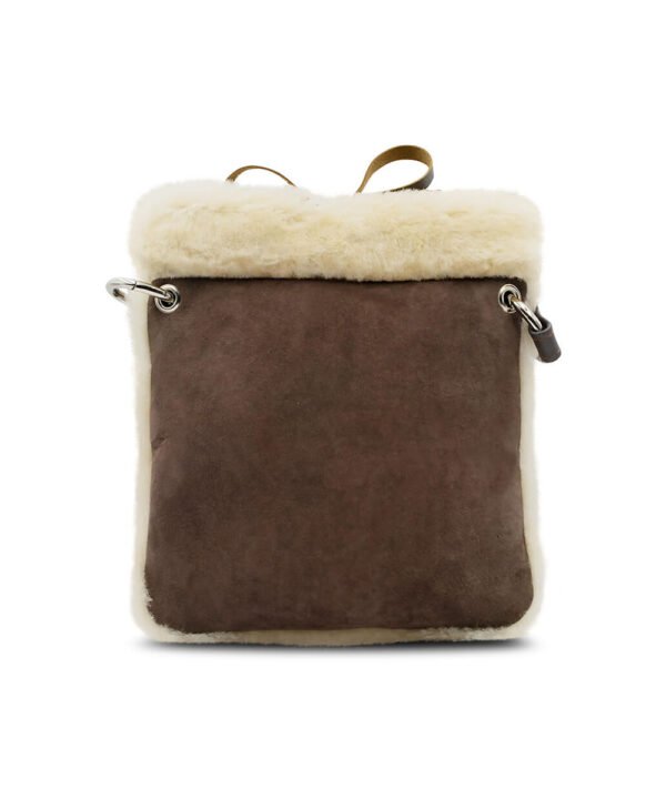 UGG Ziptop Shoulder Sheepskin Bag - Image 4