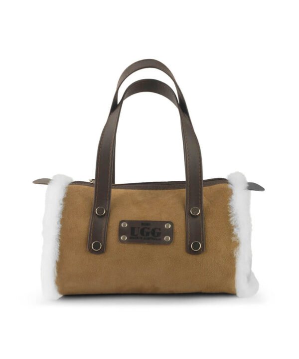UGG Ziptop Shoulder Sheepskin Bag