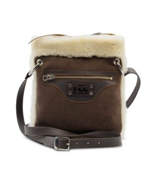 UGG Ziptop Shoulder Sheepskin Bag
