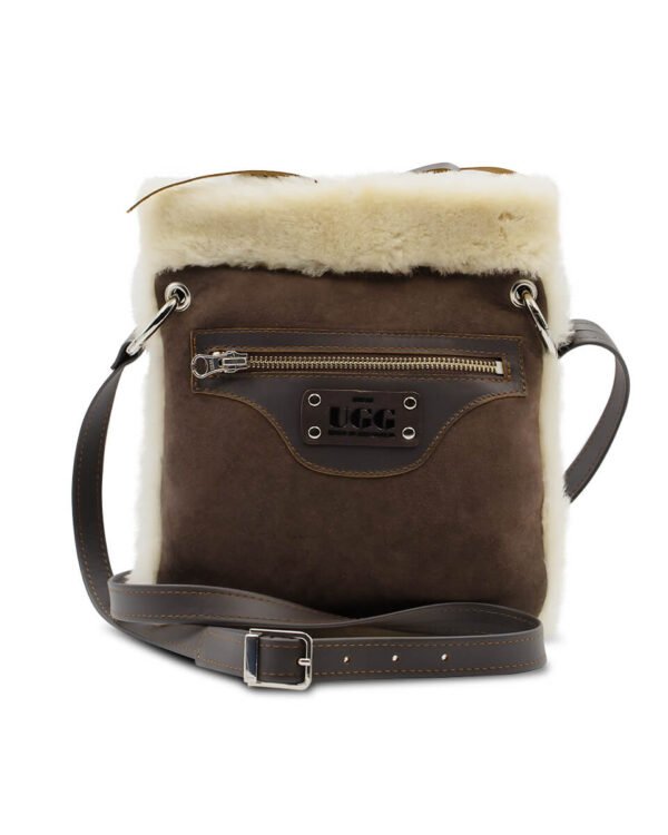 UGG Ziptop Shoulder Sheepskin Bag