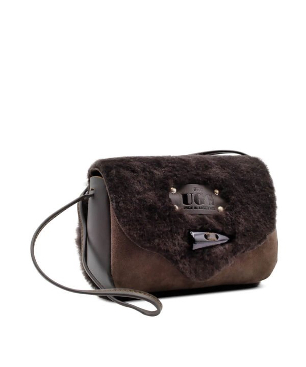 UGG Small Flapover Sheepskin Bag - Image 3