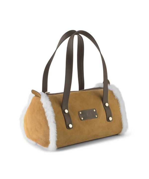 UGG Small Sheepskin Barrel Bag - Image 5