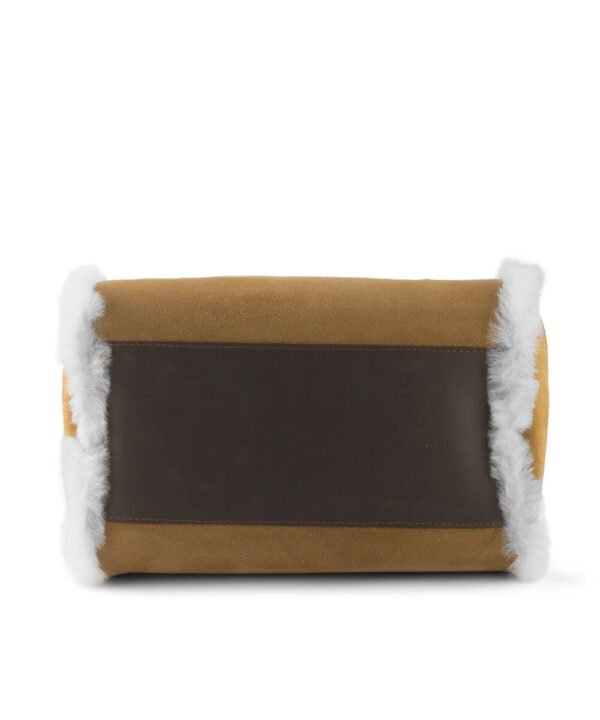 UGG Small Sheepskin Barrel Bag - Image 3