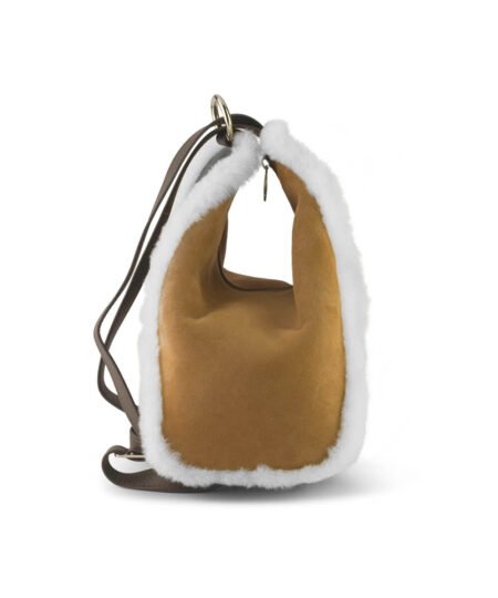 UGG Sheepskin Tri Leopard Backpack