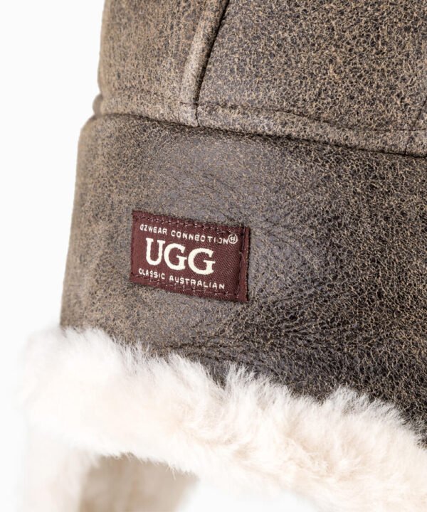 CS011 - UGG Vintage Sheepskin Aviator Hat