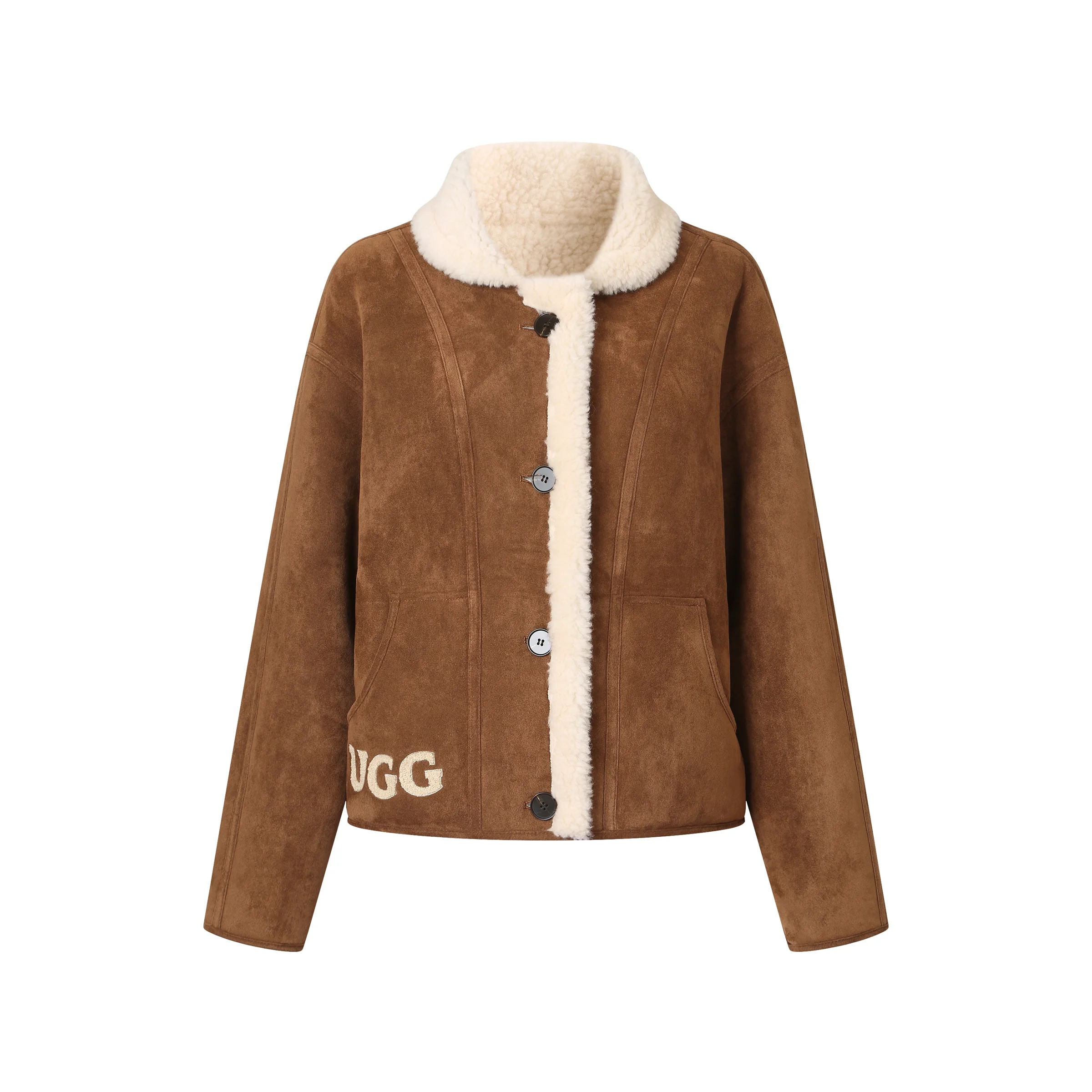 Button Women's UGG Shearluxe Coat